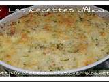 Gratin riz courgettes