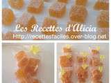 Pâtes de fruits a la clémentine