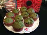 Muffins au thé matcha (Japon)