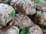 Boulettes de boeuf au persil et au cumin