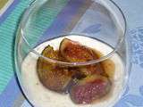 Tapioca au lait de coco et figues