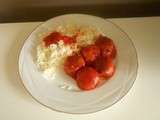 Boulettes de viandes à la sauce tomate