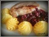 Canard aux fruits rouges