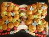 Choux en forme de papillon