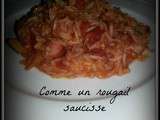 Comme un rougail saucisse