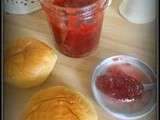 Confiture fraise/rhubarbe