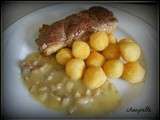 Magret de canard farci