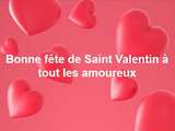 Bonne fête de Saint Valentin