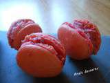 Macarons à la fraise