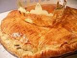 Galette des rois Frangipane-Poire-Chocolat