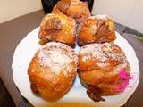 Beignets fourrés au chocolat