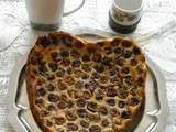 Clafoutis aux cerises et au fromage blanc