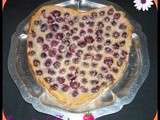 Clafoutis aux cerises noires