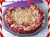 Crumble aux fruits rouges