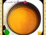 Soupe de carottes et pois chiches