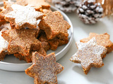 Biscuits étoiles à la cannelle (Zimtsterne version healthy)