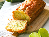 Cake aux courgettes et citron vert