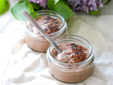 Crème dessert au chocolat healthy (Vegan, Sans Gluten & Sans Sucre)