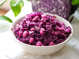 Salade de Chou-Rouge aux Pommes