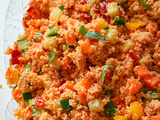 Taboulé sans cuisson à la sauce tomate (façon Kisir)