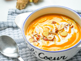 Velouté de carottes au lait de coco