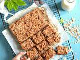 Barres de céréales aux amandes et au chocolat