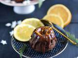 Mini bundt cakes chocolat-orange