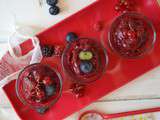 Sorbet express aux fruits rouges