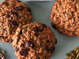 Cookies aux graines et au chocolat noir de Moko Hirayama