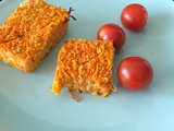 Petites terrines de carottes, butternut et curcuma