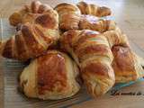 Croissant et pain au chocolat praliné