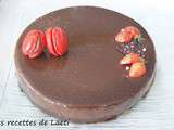 Entremet chocolat vanille