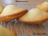 Madeleine au citron