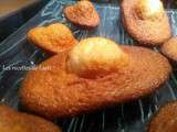 Madeleines à la fleur d'oranger (recette de Lenôtre)