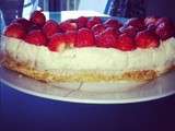 Cheese cake Chocolat Blanc & Fraises