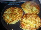 Rostis de pommes de terre au st Nectaire