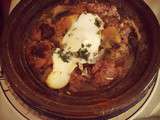 Tajine de Kefta( boulettes) aux oeufs