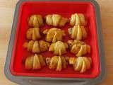 Minis Croissants feuilletés au boudin blanc