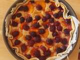 Tarte abricots/mûres