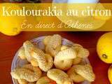 Gouter : Tisane de montagne et koulourakia au citron