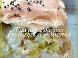 Pita : aux poireaux