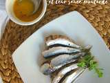 Sardines en un rien de temps et leur petite sauce