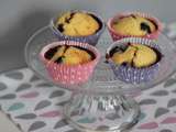 Muffins moelleux aux myrtilles