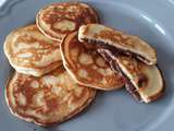 Pancakes fourrés au Nutella