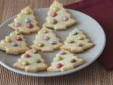 Sablés sapins aux Smarties (au Thermomix)