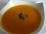 Velouté carotte lait de coco (Thermomix)