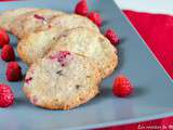 Cookies framboise et chocolat