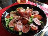 Figues s’incrustent dans la salade