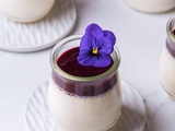 Panna cotta à la myrtille