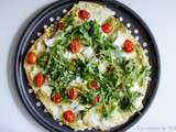 Pizza mozzarella/roquette/miel